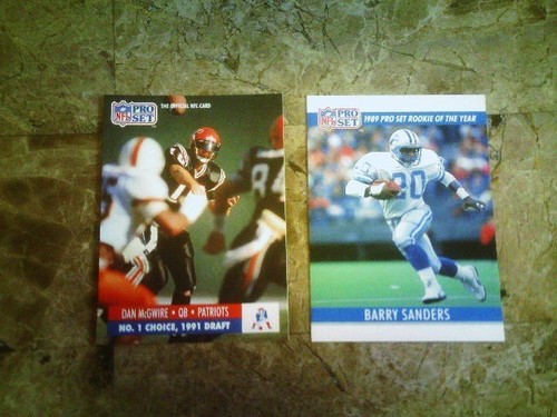 1991 pro set - pro, draft