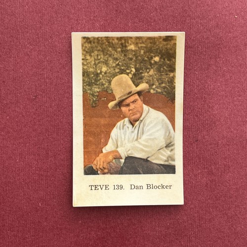 Dan blocker 1962 - dutch, gum