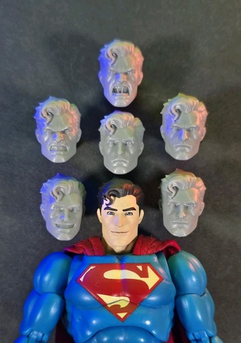 Set completo mafex - mafex, superman