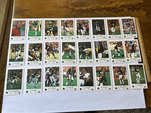 1981 chicago bears kiwanis - 1981, set